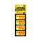 Fuel Stickers Mixed Fuel Sticker, 2-Cycle Label:  Fuel Can & Outdoor Power Equipment, Hvy-Dty, 2''x1'', 4PK Z-2X1MFO-4PK - alternate 1